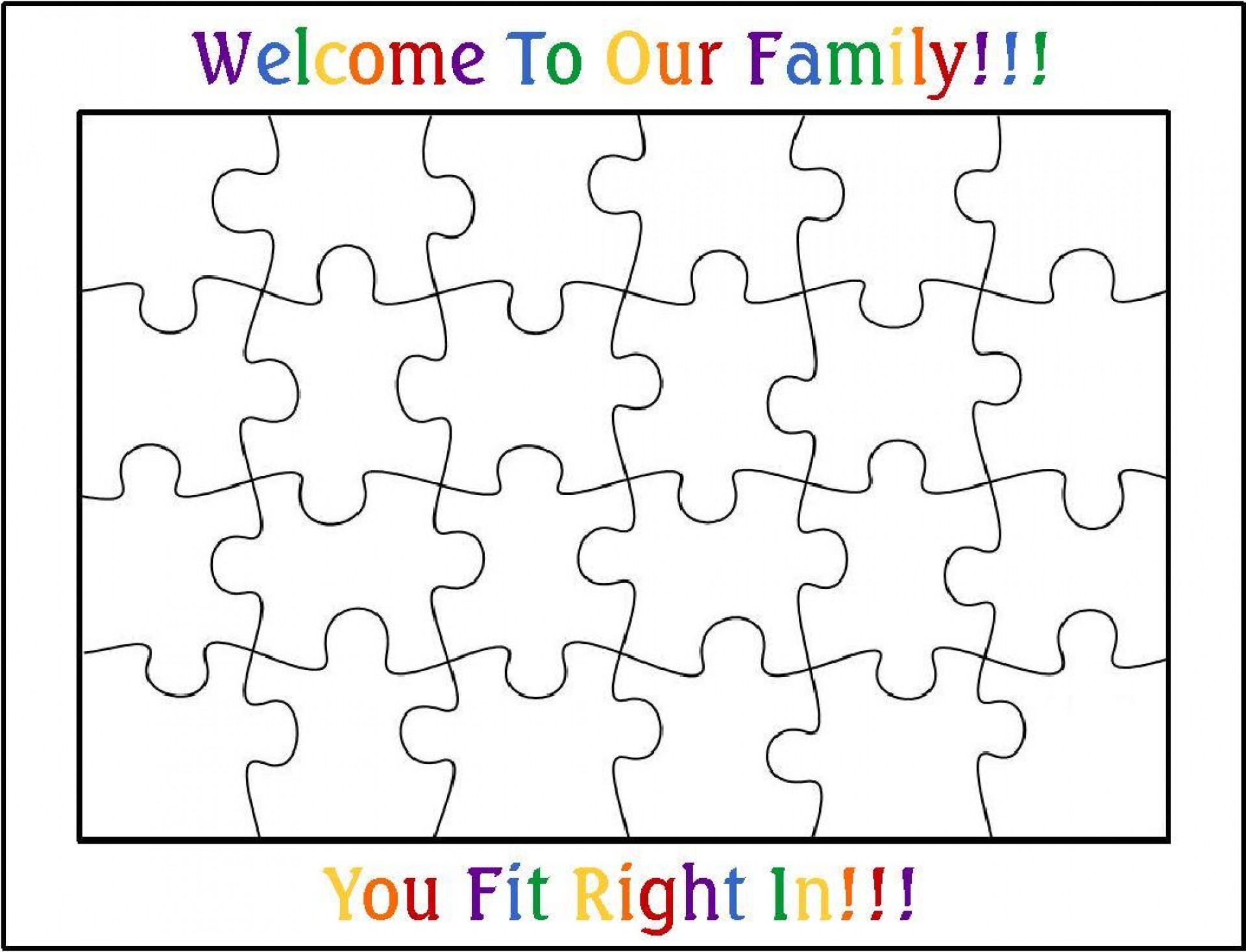 002 Blank Puzzle Pieces Template Ideas Best Jigsaw Piece Printable - Printable 3 Puzzle Pieces