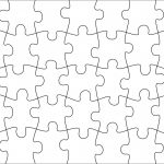 006 Jigsaw Puzzle Blank Template Twenty Pieces Simple Jig Saw   Printable Jigsaw Puzzle Maker Download