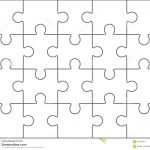 010 Jig Saw Puzzle Template Jigsaw Blank Twenty Pieces Simple Best   Printable Jigsaw Puzzle Template Generator