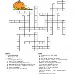 10 Superfun Thanksgiving Crossword Puzzles | Kittybabylove   Printable Turkey Puzzle