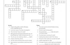 Free Printable Crossword Puzzles Health