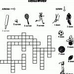 14 Sports Crossword Puzzles | Kittybabylove   Free Printable Sports   Printable Crossword Puzzles Sports