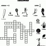 14 Sports Crossword Puzzles | Kittybabylove   Printable Sports Crossword Puzzles For Adults