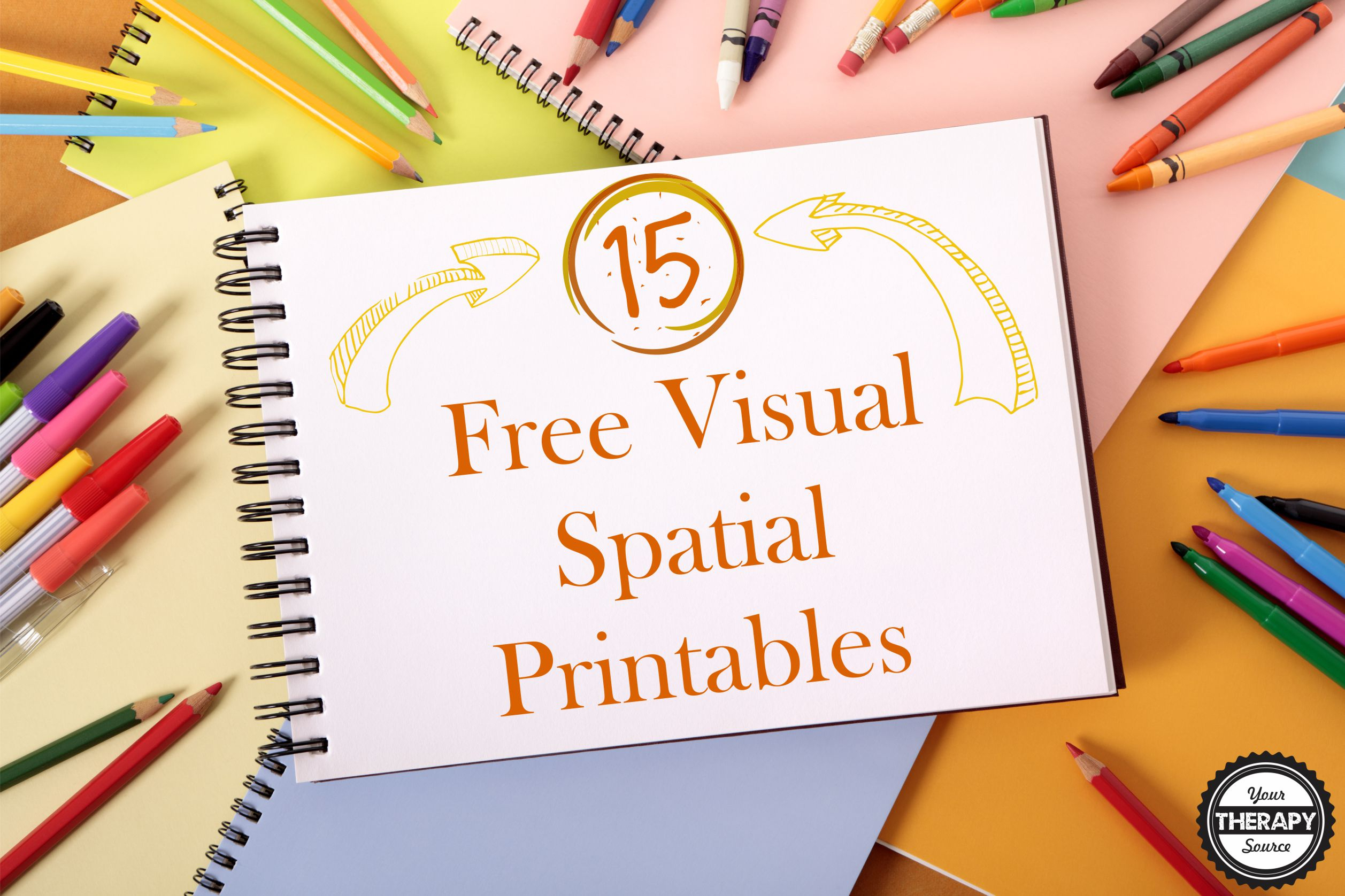 15 Free Visual Spatial Printables - Your Therapy Source - Printable Visual Puzzles