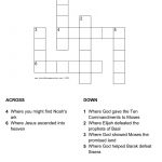 15 Fun Bible Crossword Puzzles | Kittybabylove   Free Printable Religious Crossword Puzzles