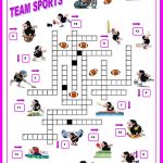16 Free Esl Sports Crossword Worksheets   Free Printable Sports   Free Printable Sports Crossword Puzzles
