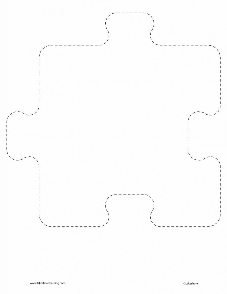 19 Printable Puzzle Piece Templates ᐅ Template Lab - Printable 3 Puzzle ...