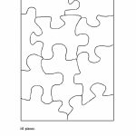 19 Printable Puzzle Piece Templates ᐅ Template Lab   Printable Large Puzzle Pieces