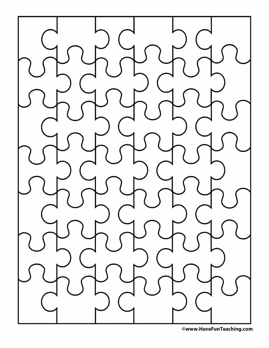 19 Printable Puzzle Piece Templates ᐅ Template Lab - Printable Puzzle Free