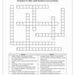 20 Nutrition Worksheets For Middle School – Diocesisdemonteria   Printable Nutrition Crossword Puzzle