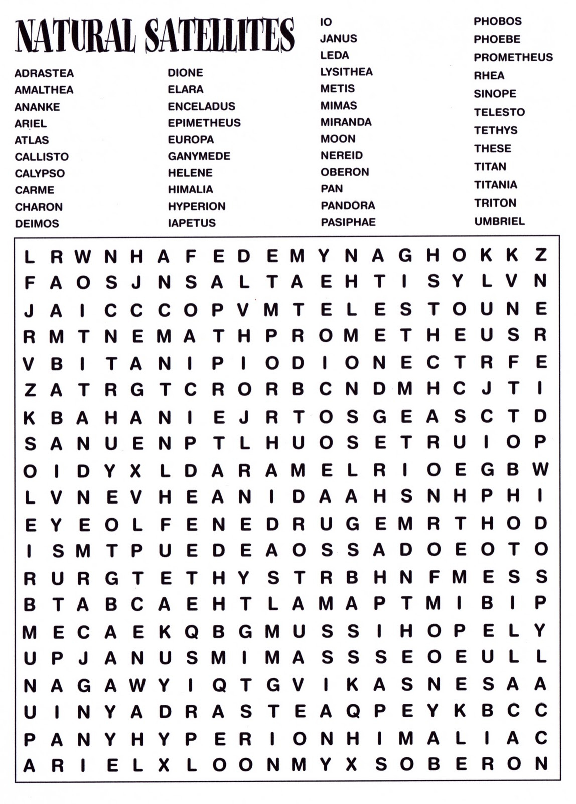 21 Knowledgeable Science Word Search | Kittybabylove - Printable Science Puzzle