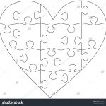 26 Images Of Compound Word Puzzle Heart Template | Unemeuf   Printable Heart Puzzles