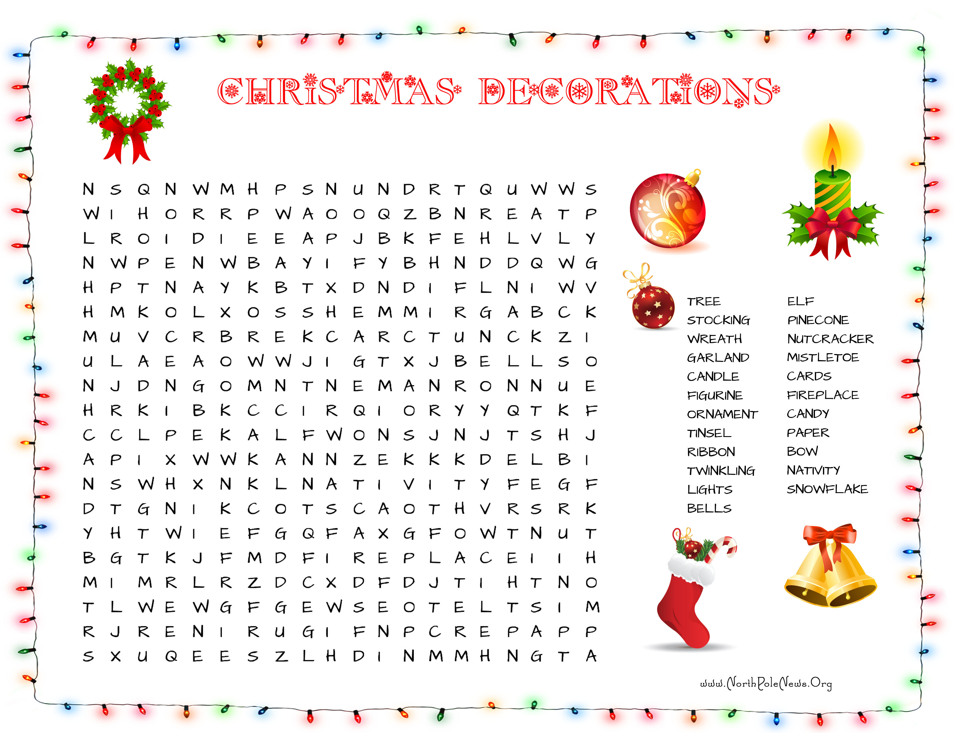 31 Free Christmas Word Search Puzzles For Kids - Printable Puzzles Christmas