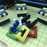 3D Printed Printable Interlocking Puzzle #4   Level 11Richgain   3D Printable Puzzles