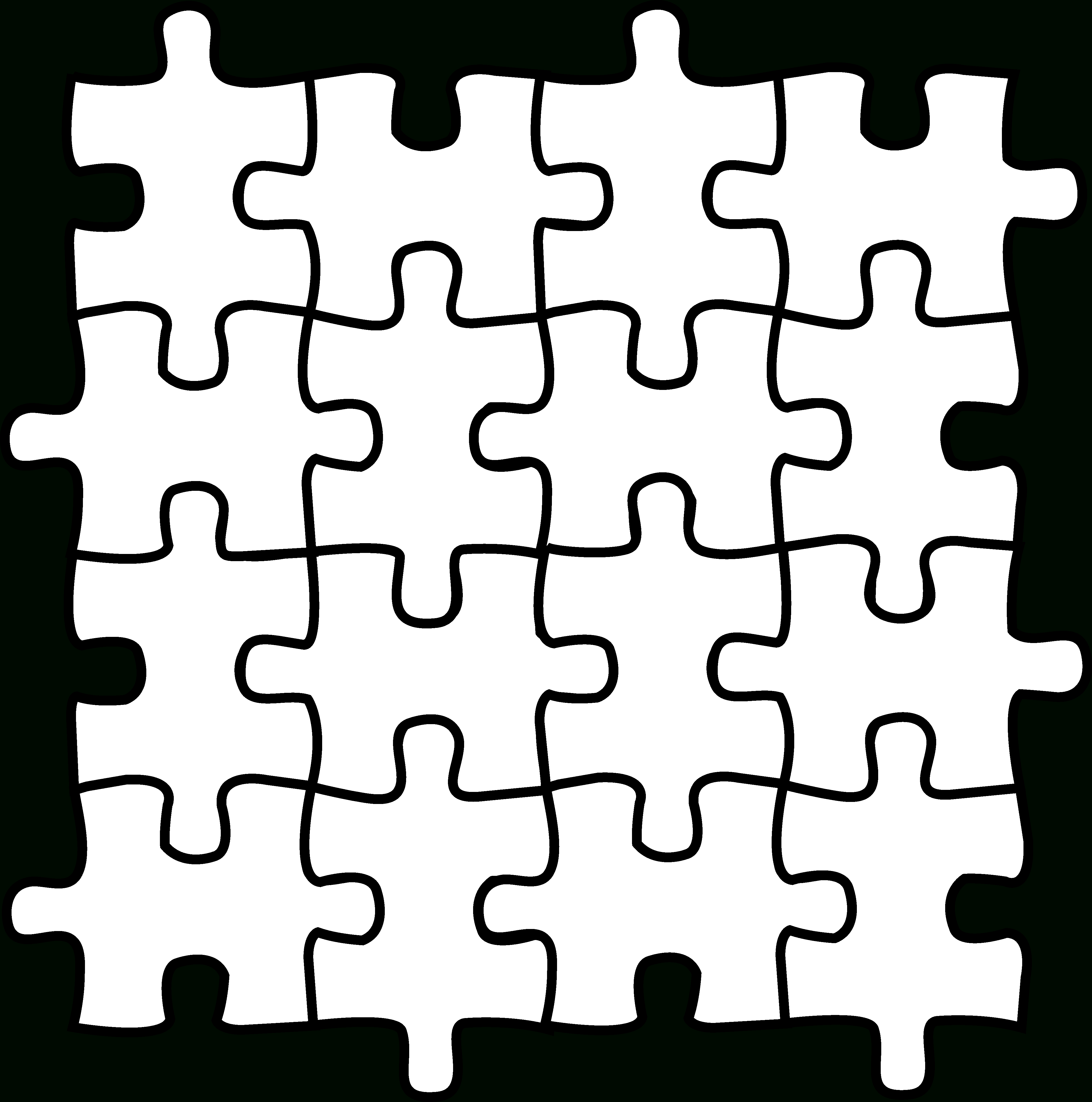 5 Puzzle Pieces | Free Download Best 5 Puzzle Pieces On Clipartmag - 5 Piece Printable Puzzle