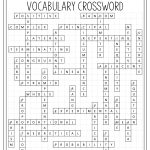 7Th Grade Math Vocabulary Crossword | 7Th Grade Math Worksheets   Crossword Printable 7Th Grade