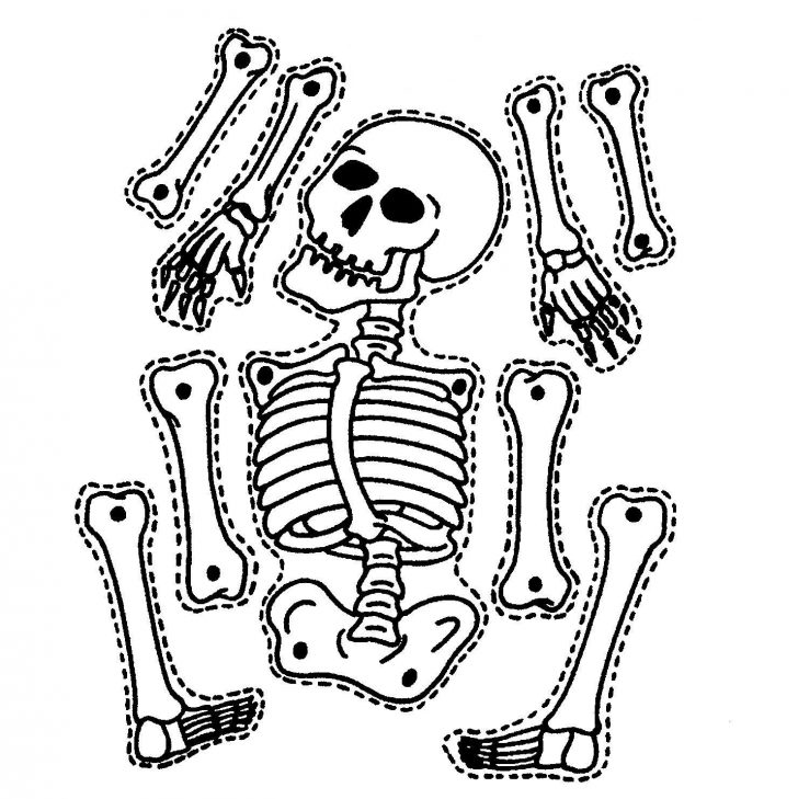 9 Printable Skeleton Crafts Printable Pages Halloween Skeletons