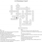 A Christmas Carol Crossword   Wordmint   A Christmas Carol Crossword Printable