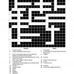 A Crossword Puzzle On Crime Worksheet   Free Esl Printable   English Crossword Puzzles Printable