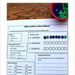 Abc's Of How To Read Binary Stem Activity With Printable   This Is A   Printable Binary Puzzles