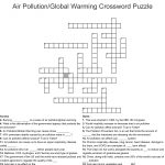 Air Pollution/global Warming Crossword Puzzle Crossword   Wordmint   Global Warming Crossword Puzzle Printable