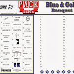 Akela's Council Cub Scout Leader Training: Blue And Gold Banquet   Printable Rebus Puzzle