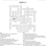 Algebra 1 Crossword   Wordmint   Algebra 1 Crossword Puzzles Printable