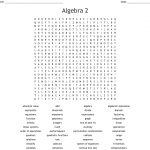 Algebra 2 Word Search   Wordmint   Algebra 2 Crossword Puzzles Printable