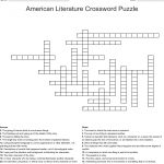 American Literature Crossword Puzzle Crossword   Wordmint   Literature Crossword Puzzles Printable