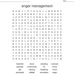 Anger Management Word Search   Wordmint   Printable Crossword Puzzles On Anger Management