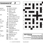 Australian Crossword Puzzles To Print Large Print Crosswords 1   Printable Crossword Australia