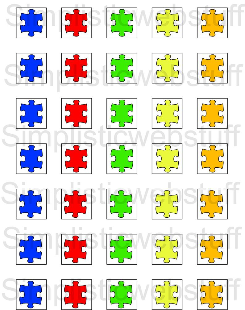 Printable Autism Puzzle Piece Printable Crossword Puzzles