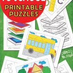 Back To School Printable Puzzles For Kids   Itsy Bitsy Fun   Printable Puzzle Paper
