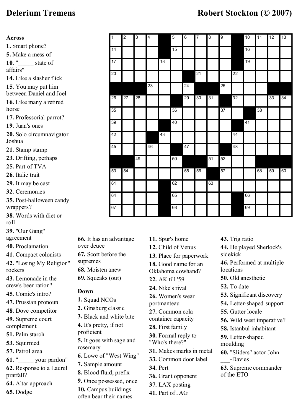 Beekeeper Crosswords - Horse Crossword Puzzle Printable
