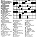 Beekeeper Crosswords   Printable Crossword Solutions