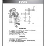 Bilingual / Esl Worksheets: English And Spanish Crossword Puzzles   Crossword Puzzle Printable In Spanish