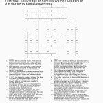 Black History Crossword Puzzle Printable – Open Source Design   Printable History Crossword