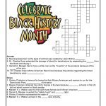 Black History Month Crossword Puzzle Worksheet | Woo! Jr. Kids   Printable Us History Crossword Puzzles