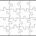 Blank Jigsaw Puzzle Pieces Template | Templates | Pinterest | Puzzle   Printable Blank Puzzles Pieces