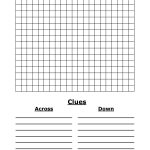 Blank Word Search | 4 Best Images Of Blank Word Search Puzzles   Printable Blank Crossword Puzzle Template