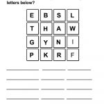Boggle Word Game Easy | Kiddo Shelter   Printable Boggle Puzzle
