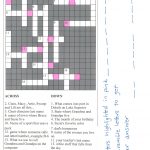 Bridal Shower Crossword Puzzle Maker   Create Your Own Crossword Puzzle Free Printable