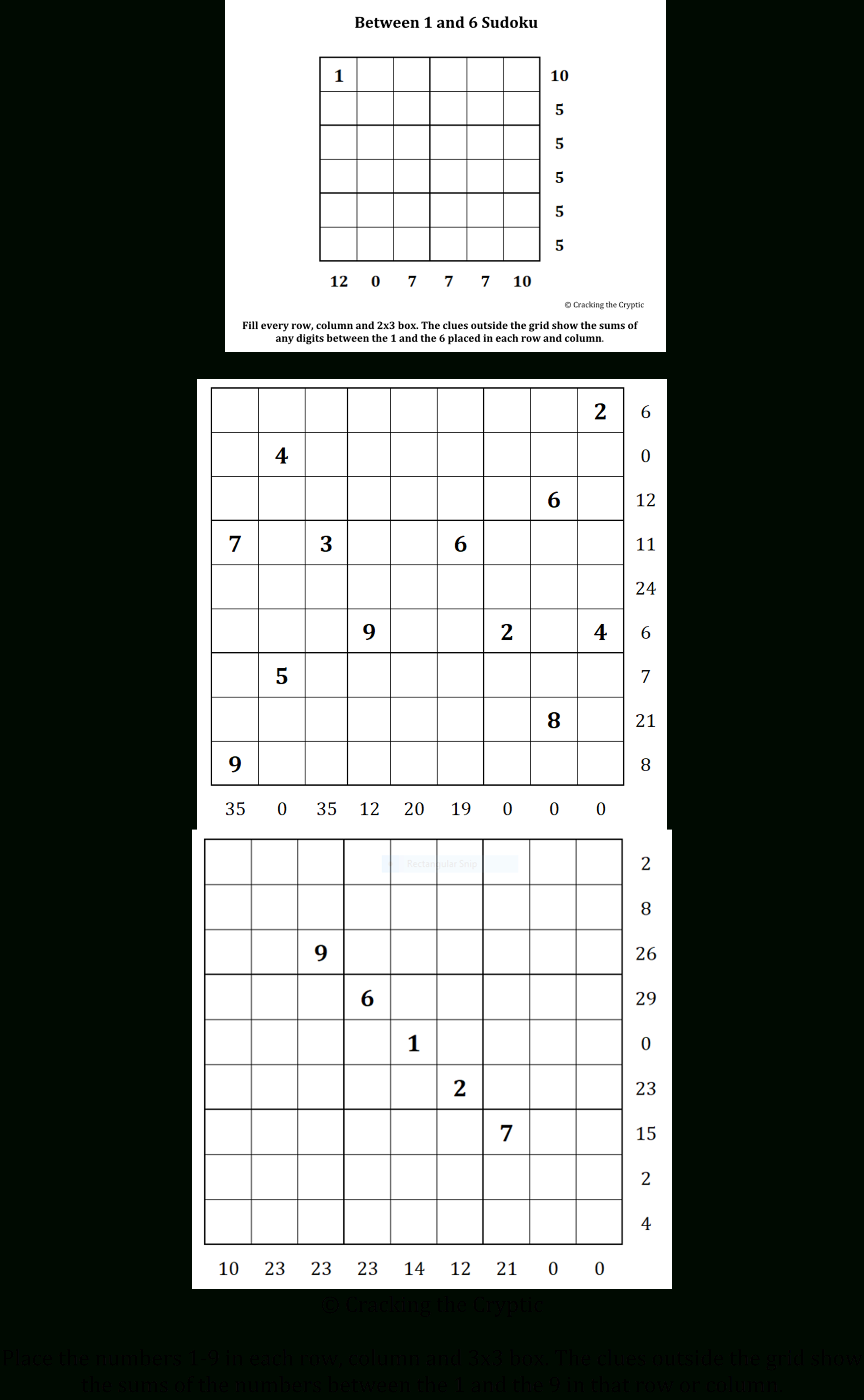 Can You Solve It? Sandwich Sudoku - A New Puzzle Goes Viral - Guardian Quick Crossword Printable Version
