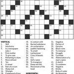Can You Solve The Star's First Ever Crossword Puzzle From 1924   Printable Crossword Toronto Star