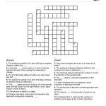 Chemistry Themed Crossword Puzzle | Free Printable Children's   Free   Printable Crossword Puzzles About Books