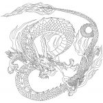 Chinese Dragon Coloring Page | Free Printable Coloring Pages   Printable Dragon Puzzle