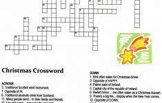 Printable Hanukkah Crossword Puzzles