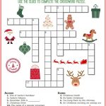 Christmas Crossword Puzzle Printable   Thrifty Momma's Tips | Free   Printable Christmas Puzzles For Adults