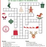 Christmas Crossword Puzzle Printable   Thrifty Momma's Tips   Printable Christmas Logic Puzzle