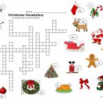 Christmas Crossword Worksheet   Free Esl Printable Worksheets Made   Printable Crossword Christmas